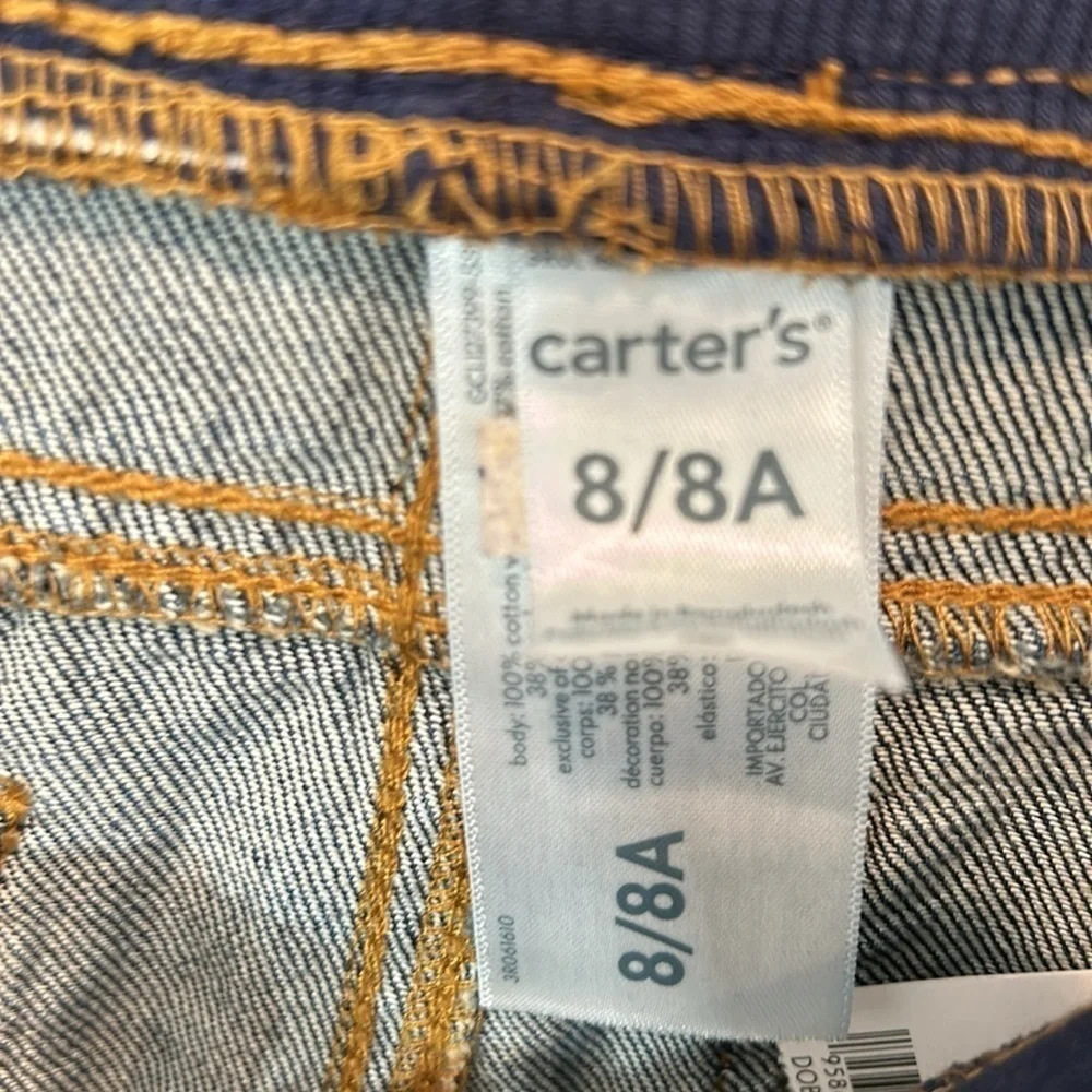 Brand new carters bundle boys winter fall long sleeve shirt and jeans size 8